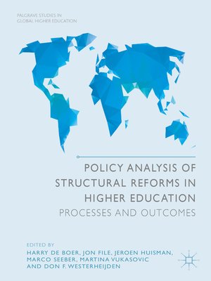 cover image of Policy Analysis of Structural Reforms in Higher Education